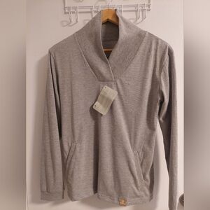 Emirates Gray Long Sleeve Sweater
